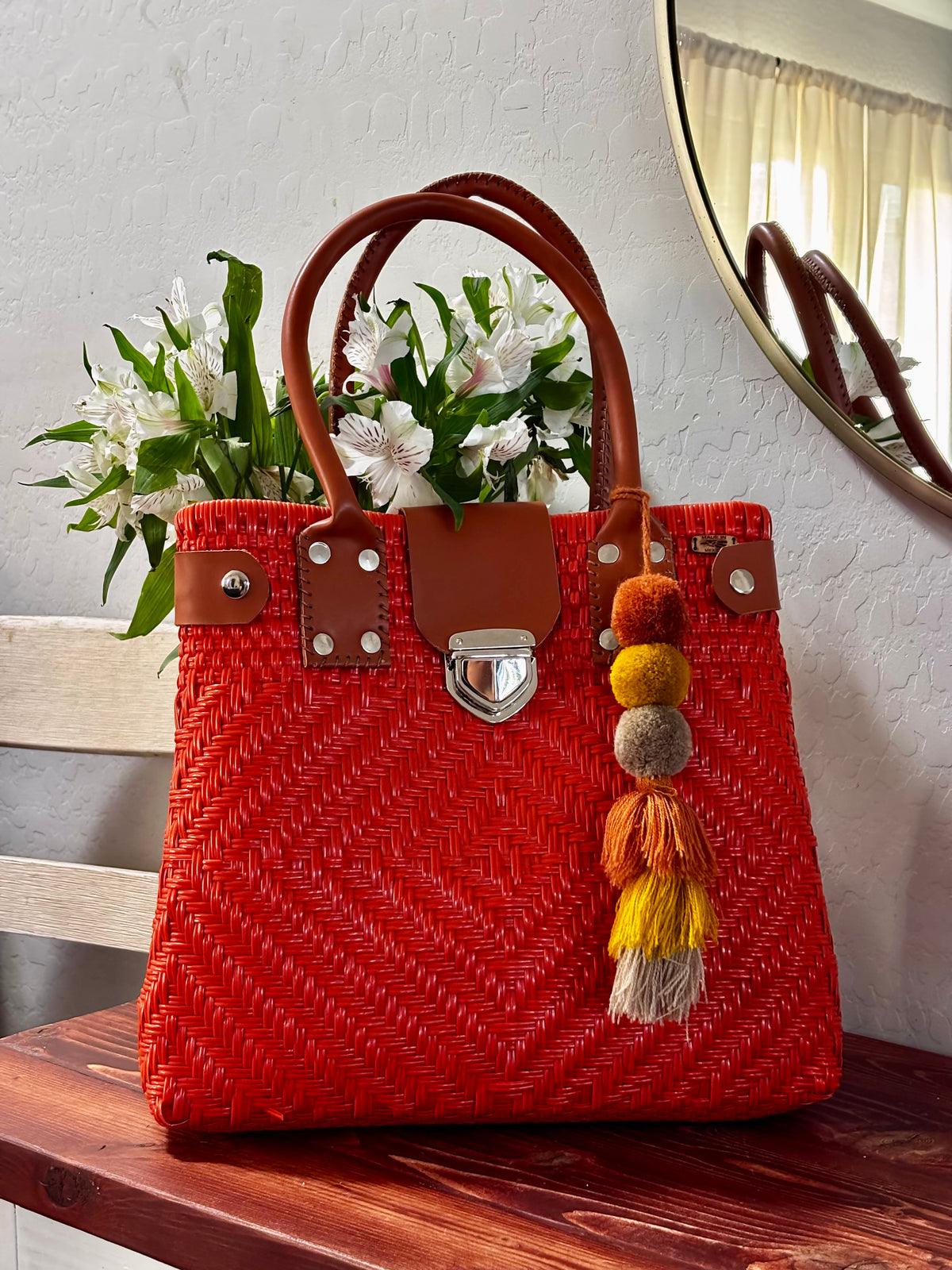 Remache Handbag- Orange