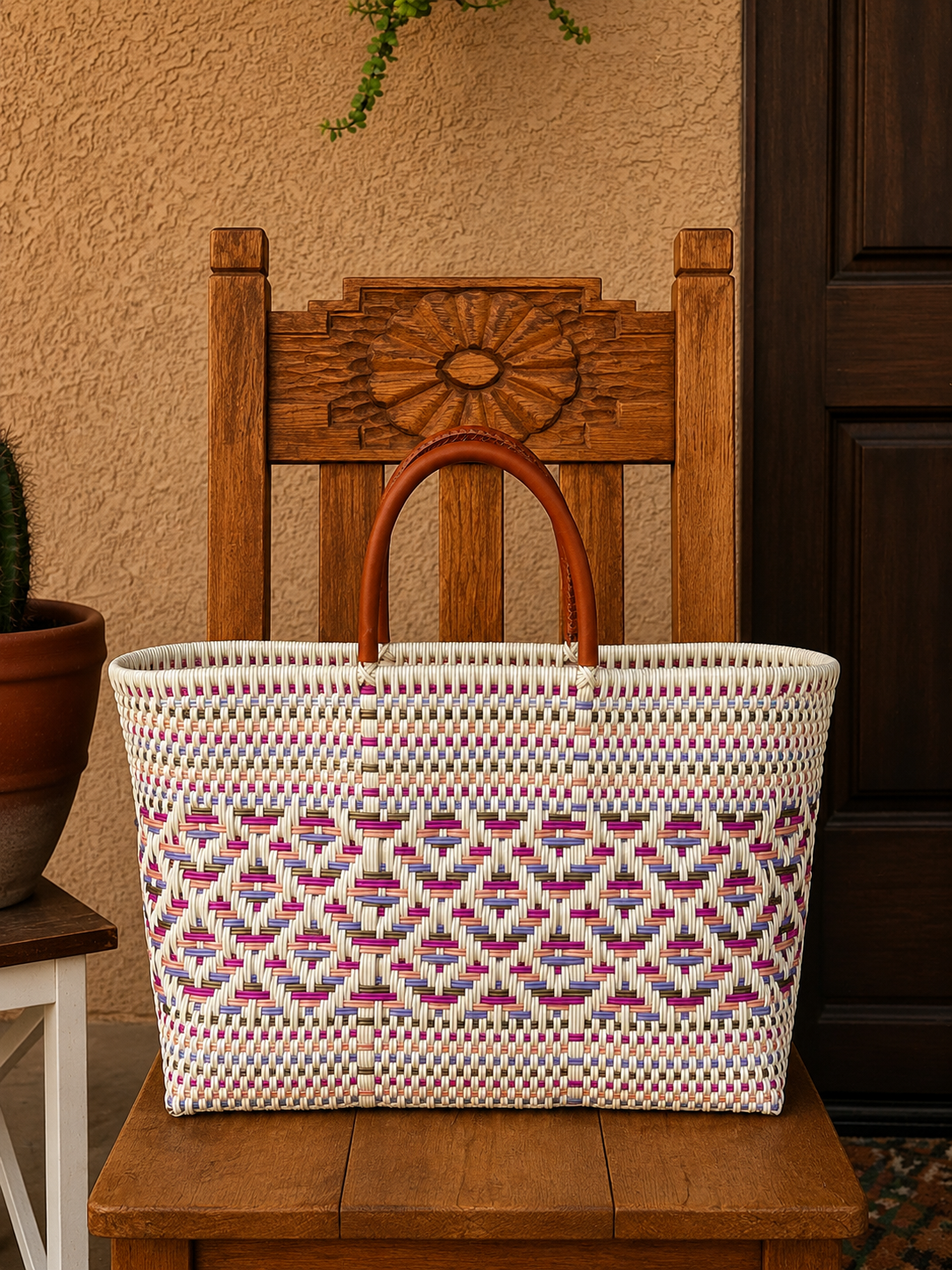 Chaparrita XL- Beige multi