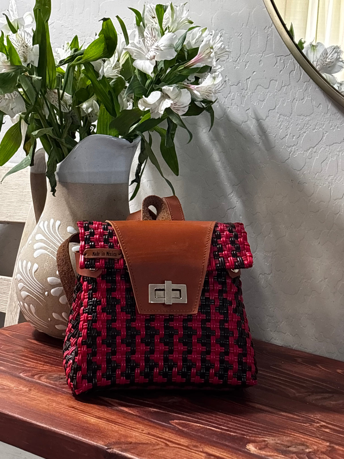 Mini Backback- Plaid
