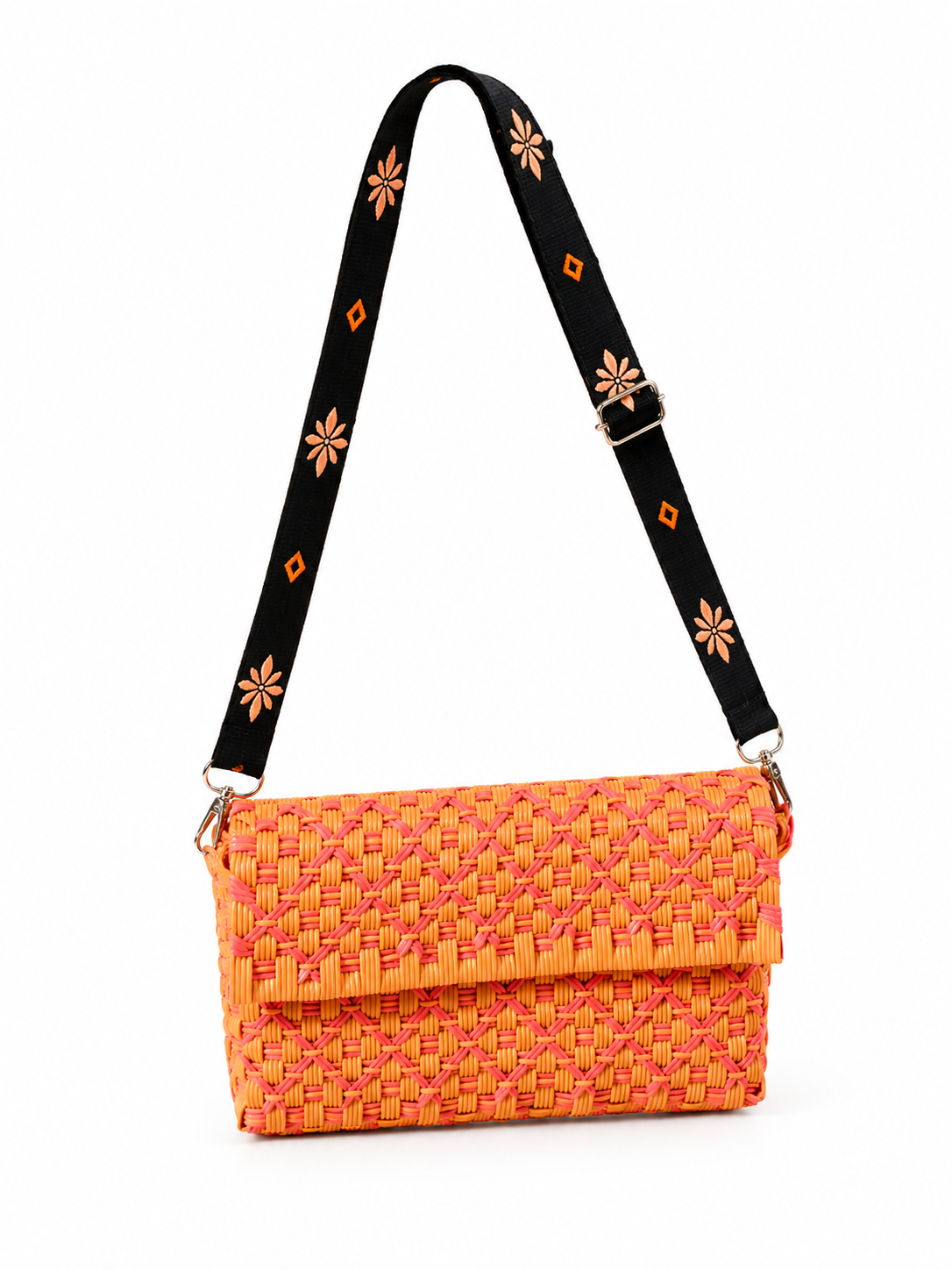 Corazón de México crossbody- Peachy