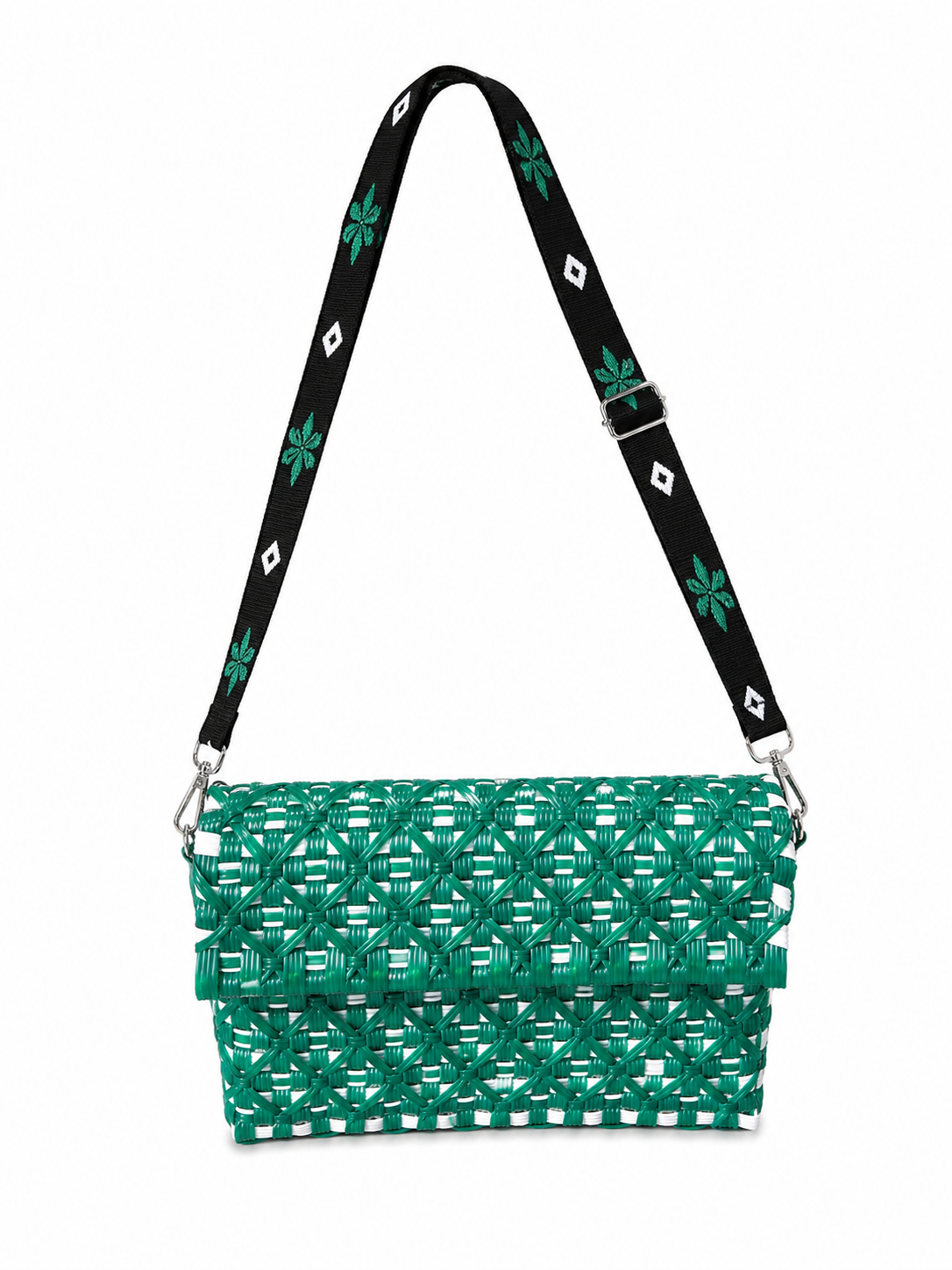 PRE-Order: Corazón de México Crossbody- Emerald Green