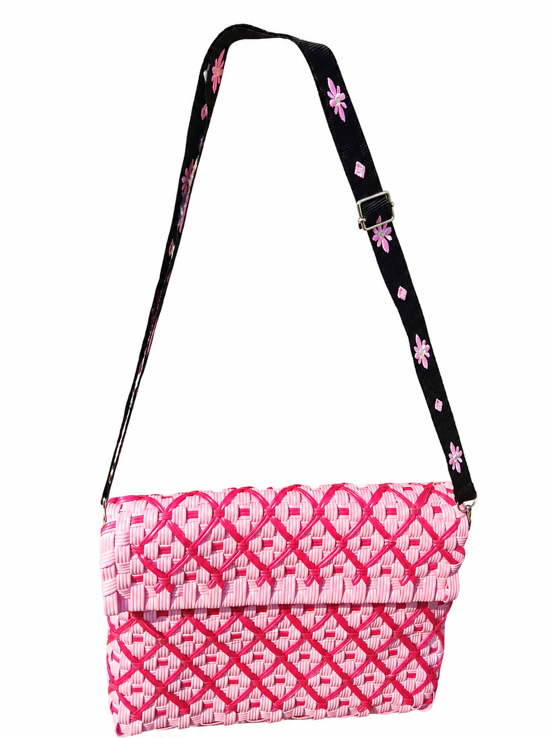 PRE-ORDER: Corazón de México crossbody- Pinks