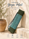 Yoga Mat- Olive Green + azulito