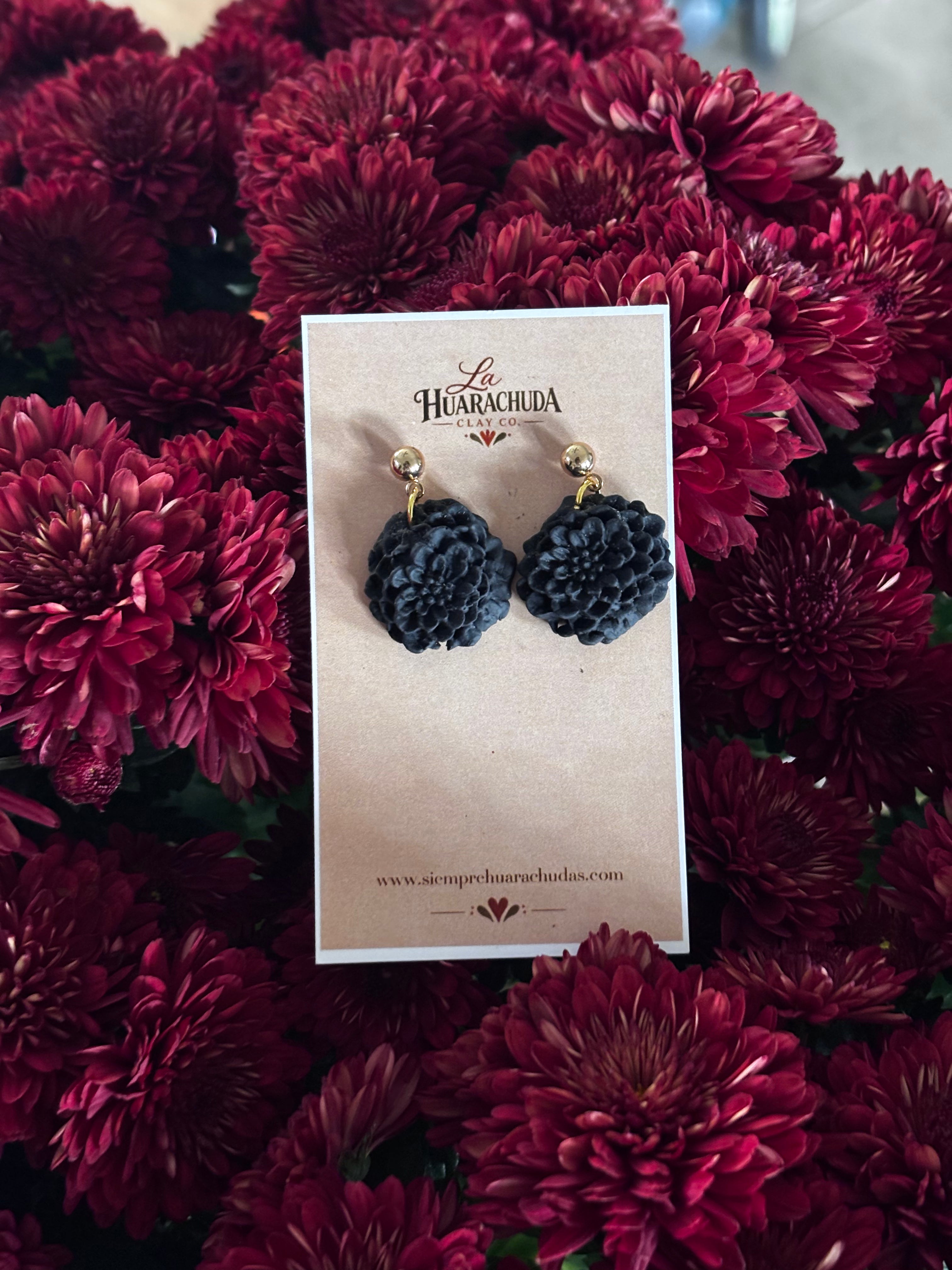 Cempasúchil Dangles- Blk